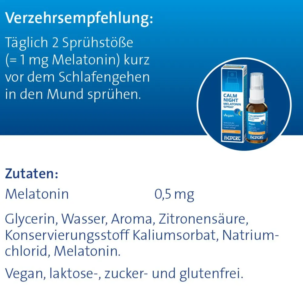 CALMNIGHT Melatonin Spray| New