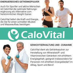 | Trinknahrung  Hochkalorisch für Gewichtszunahme|CaloVital