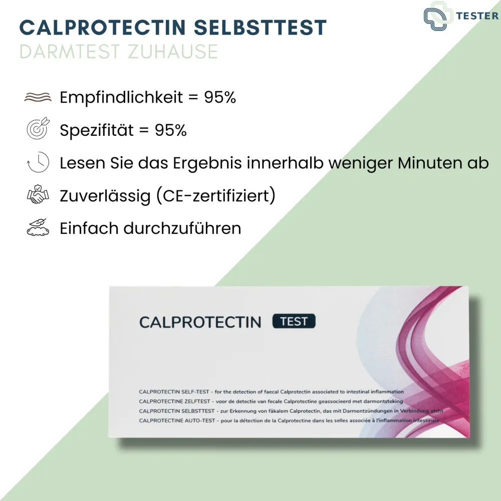 Calprotectin Selbsttest - Stuhltest - Darmtest - Morbus Crohn - Colitis Ulcerosa - The>TESTER Discount