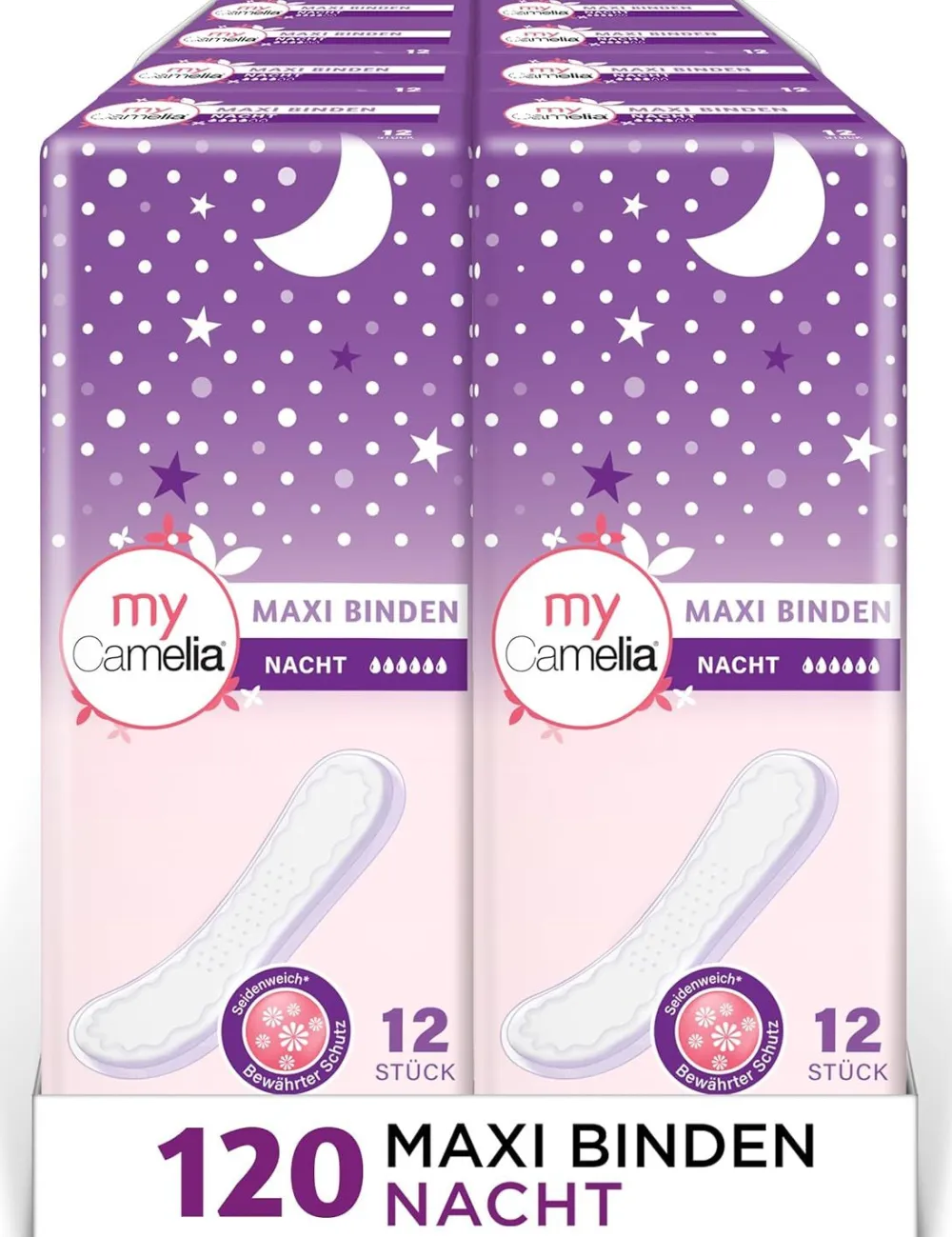 Camelia Maxi Binden Nacht Damenbinden| Hot