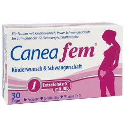 Caneafem 1 Extrafolate-S® + Jod - Kinderwunsch & Schwangerschaft> Discount