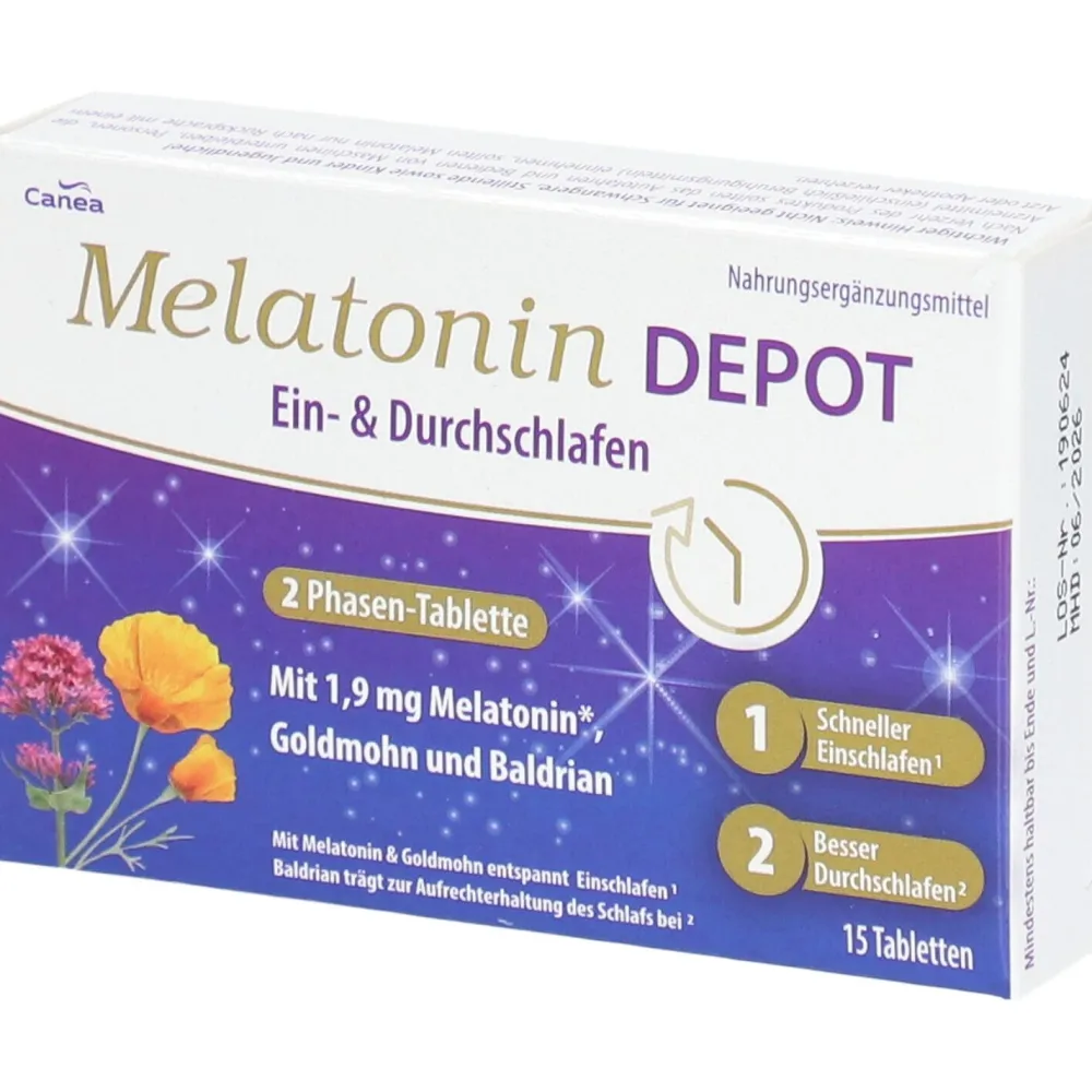 Canea Melatonin Depot Ein- und Durchschlafen| Sale