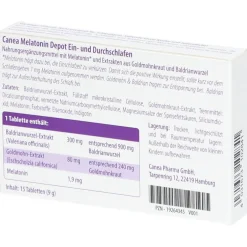 Canea Melatonin Depot Ein- und Durchschlafen| Sale