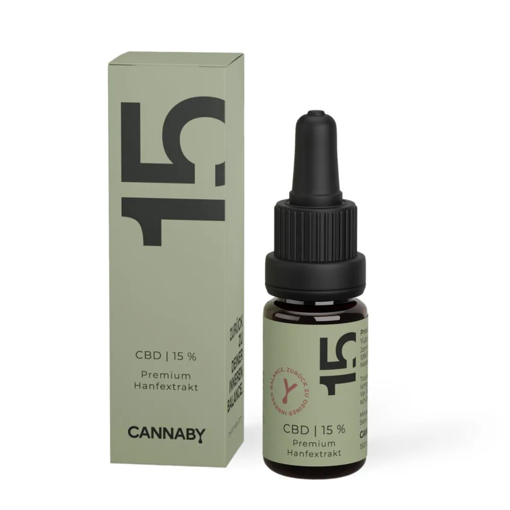 CANNABY CBD Premium Öl 15%> Outlet