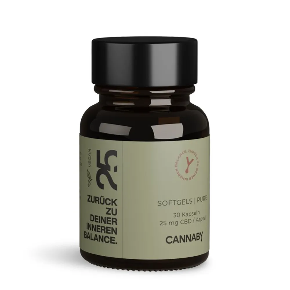 CANNABY Premuim CBD Soft - Kapseln 25mg Breitspektrum> Best