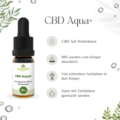 - Aqua Wasserführendes CBD Öl - THC Frei - 5%>cannalin Sale