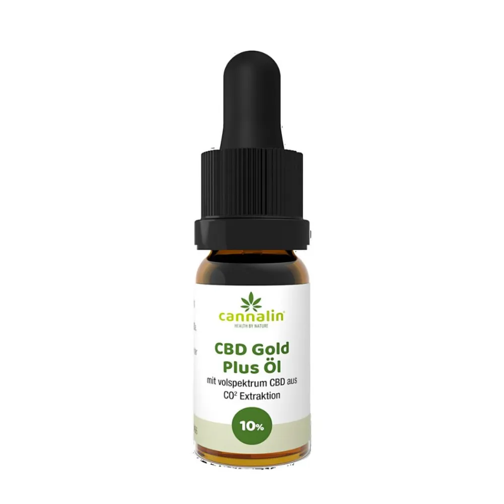 - CBD Breitspektrum Gold Plus - THC Frei - 10%|cannalin Hot