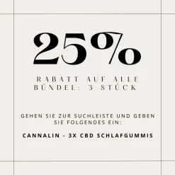 - CBD Schlafgummis mit Melatonin - 15 mg CBD>cannalin New
