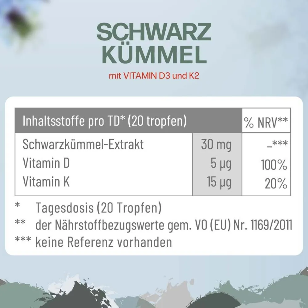 CANNSOL Schwarzkümmel m.Vit.D3+K2> Hot