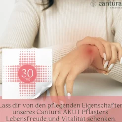 CANTURA® CBD-Pflaster AKUT Alternative zu Schmerzpflaster PREMIUM 30mg><noscript><img width=