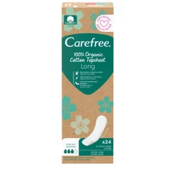 Carefree - Slipeinlagen "Organic Long ohne Duft"> Hot