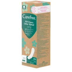 Carefree - Slipeinlagen "Organic Long ohne Duft"> Hot