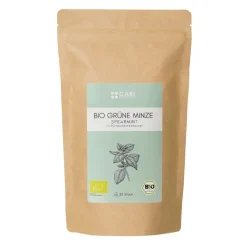 Bio Grüne Minze Tee Pyramidenteebeutel|CARI NUTRITION