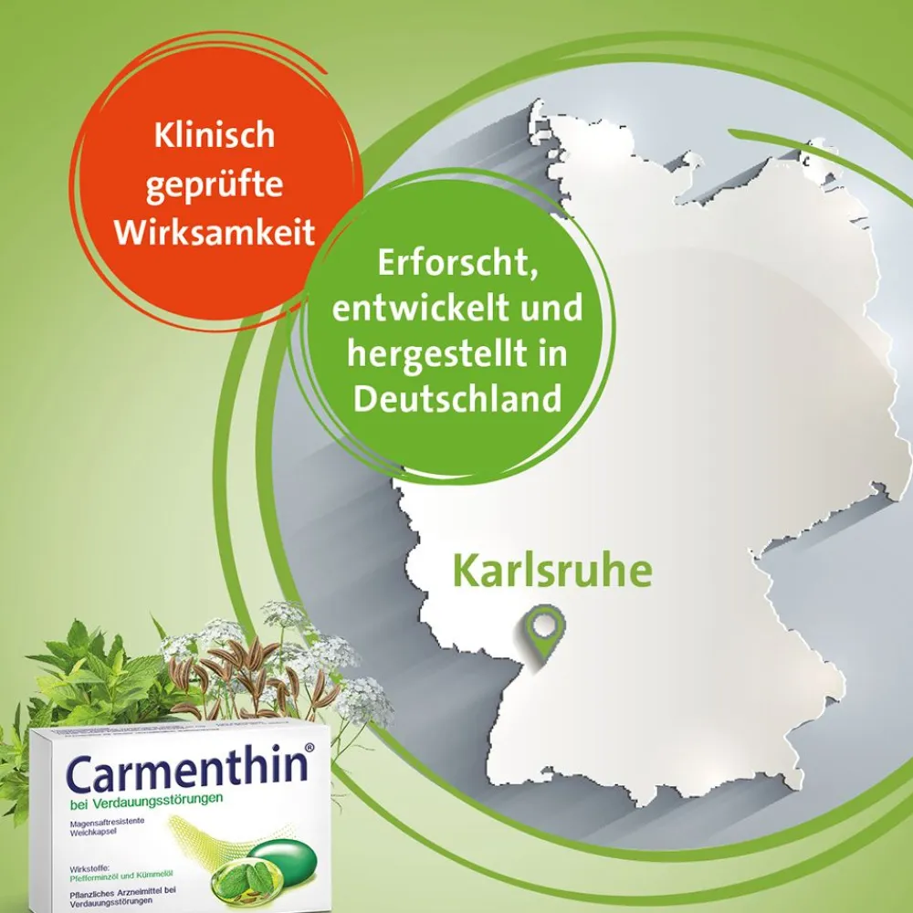 ® bei Verdauungsstörungen - Jetzt 20% mit dem Code schwabe20 sparen*>Carmenthin