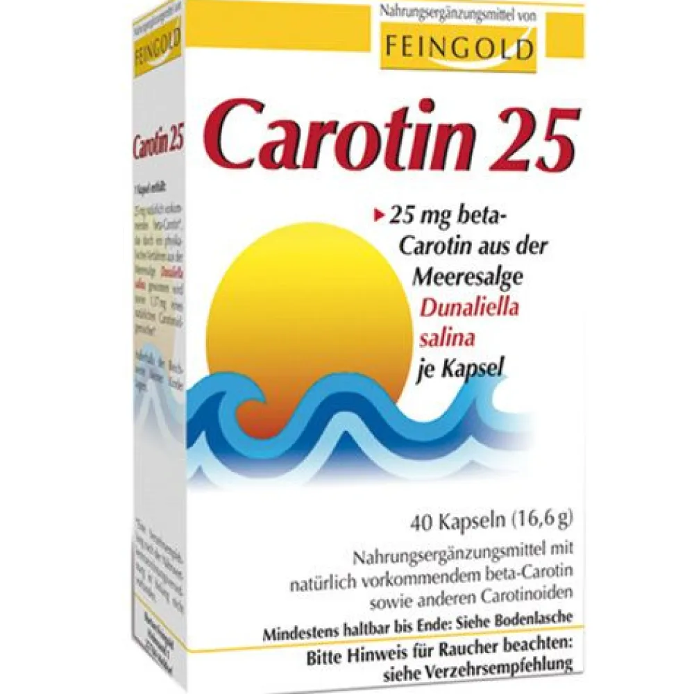 Carotin 25 Feingold Kapseln| Outlet