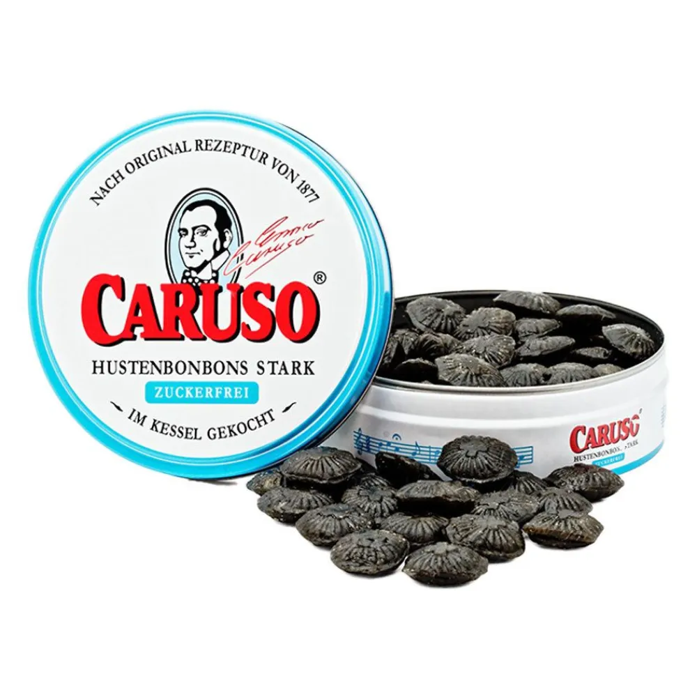 Caruso® Hustenbonbons Stark Zuckerrei>