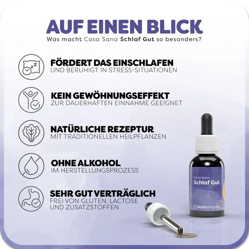 Schlaf Gut, für einen ruhigen Schlaf>Casa Sana