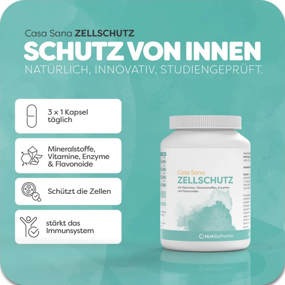 ZELLSCHUTZ - Für ein gesundes Hautbild und mehr Vitalität>Casa Sana Hot