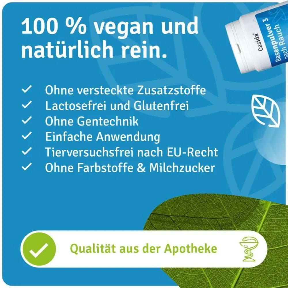 ® Basenpulver 3 nach Rauch>Casida