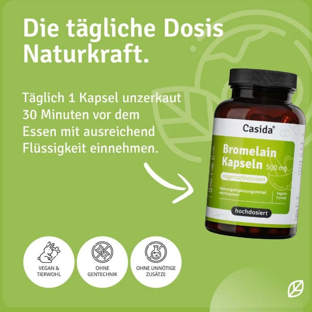 ® Bromelain 500 mg>Casida Clearance