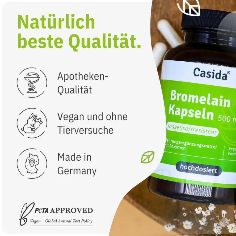 ® Bromelain 500 mg>Casida Clearance