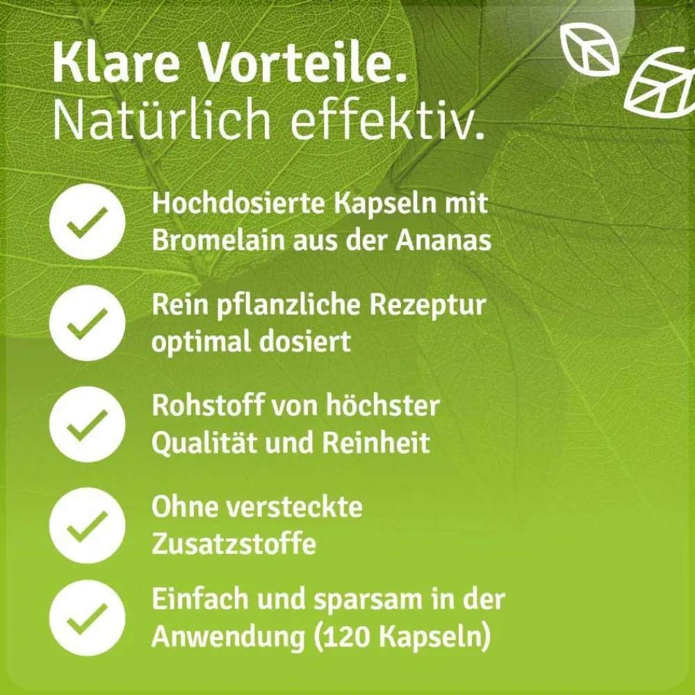 ® Bromelain 500 mg>Casida Clearance