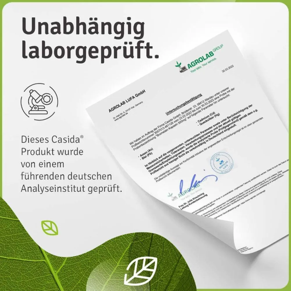 ® Bromelain 500 mg>Casida Clearance