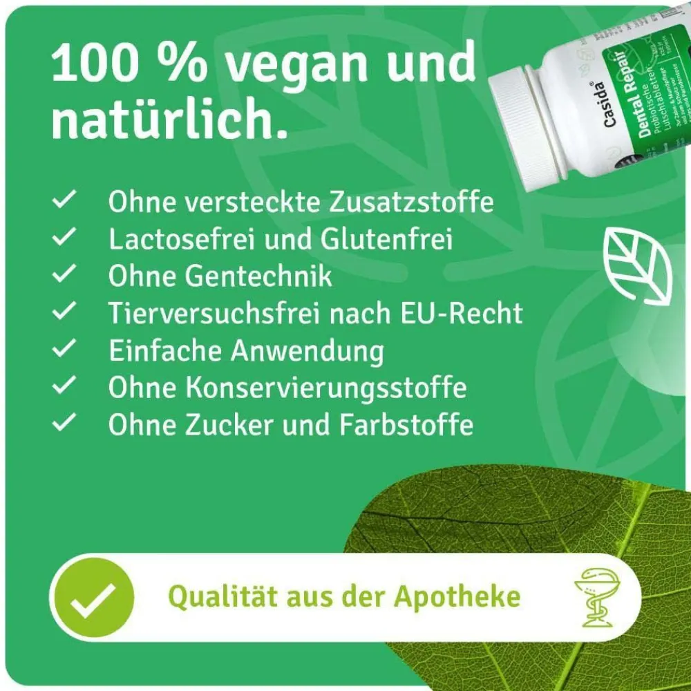 Dental Repair Lutschtabletten gegen Zahnfleisch Probleme, Zahnfleischentzündungen & Mundgeruch|Casida Sale