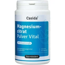 Magnesiumcitrat Pulver Vital – Premium Magnesium Pulver, hohe Bioverfügbarkeit>Casida Online