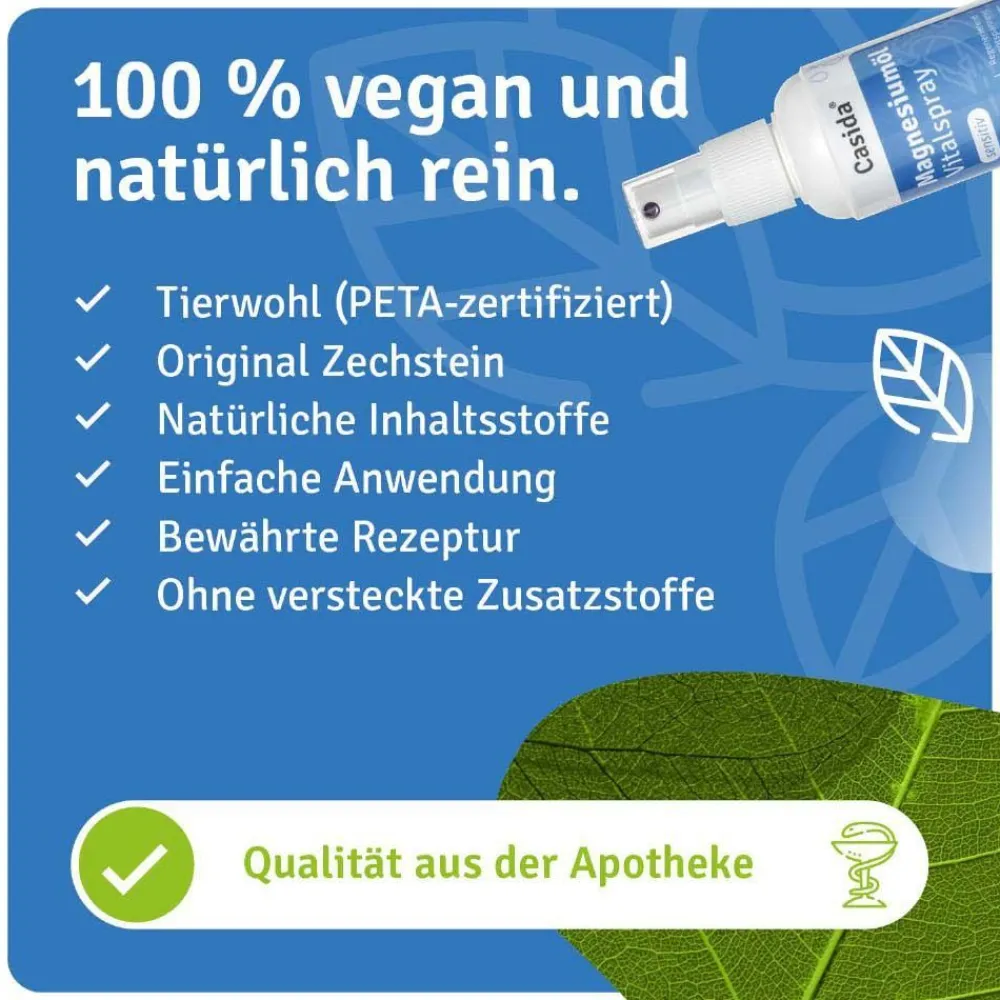 ® Magnesiumöl Vitalspray sensitiv>Casida Clearance