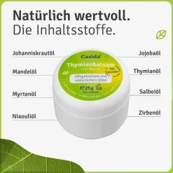 ® Thymianbalsam mit Myrte für Kinder – Original Thymian Myrte Balsam|Casida Best