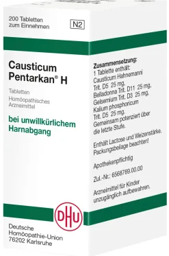 Causticum Pentarkan H Tabletten>DHU Hot
