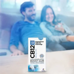 CB12 Boost Strong Mint Kaugummi: Zuckerfreie Mundpflege-Kaugummis gegen Mundgeruch,><noscript><img width=