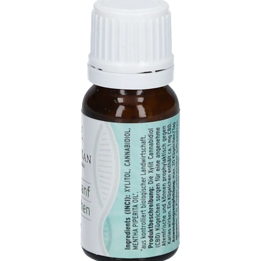 CBD Hanf Xylit Kügelchen mit frischer Bio Minze> Clearance