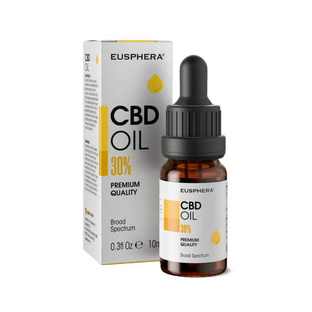 CBD-Öl 30% – THC-freies Vollspektrumöl für Ruhe & Schlaf | Hemp Extract - Eusphera| New