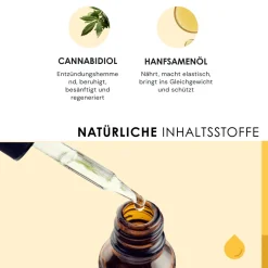 CBD-Öl 30% – THC-freies Vollspektrumöl für Ruhe & Schlaf | Hemp Extract - Eusphera| New