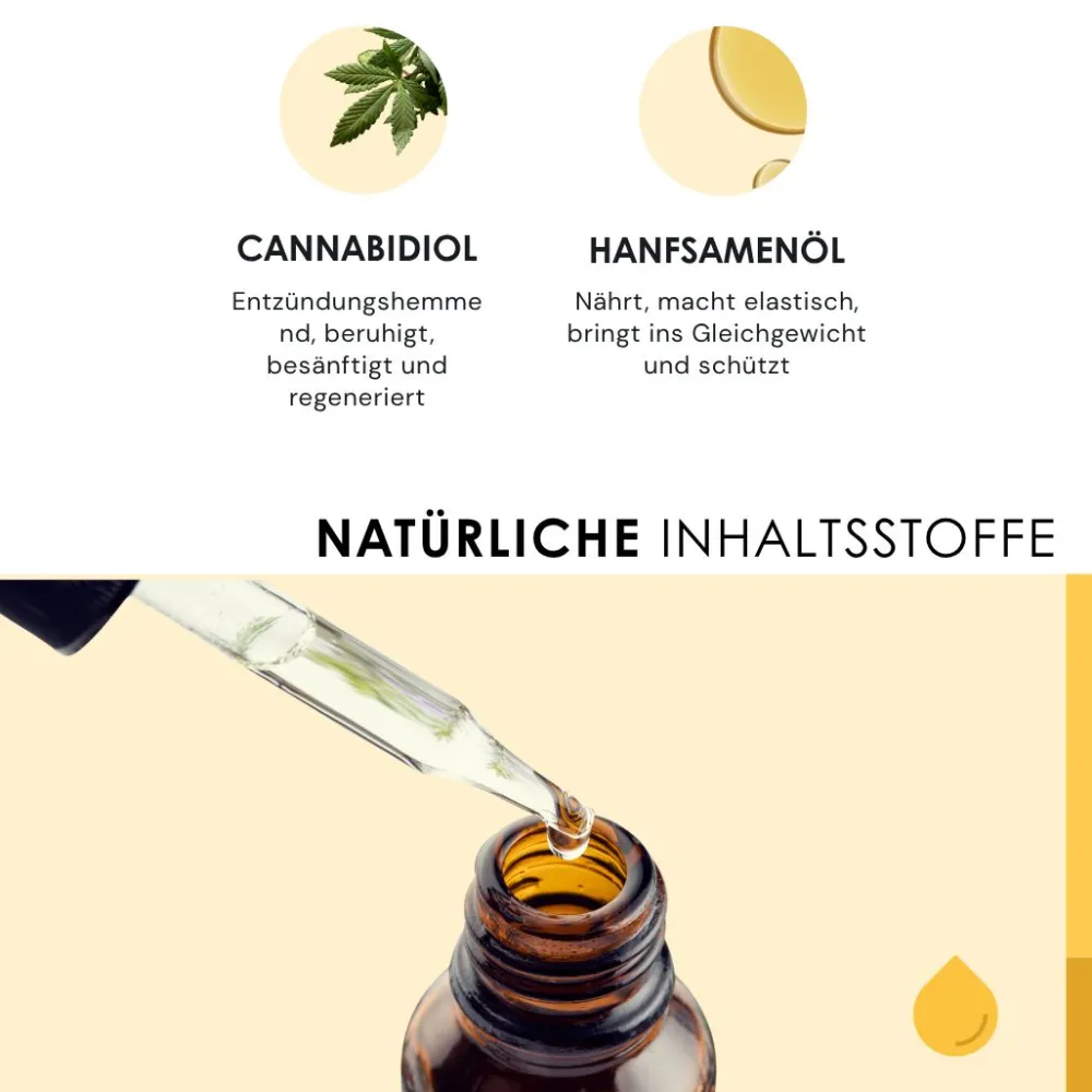CBD-Öl 30% – THC-freies Vollspektrumöl für Ruhe & Schlaf | Hemp Extract - Eusphera| New