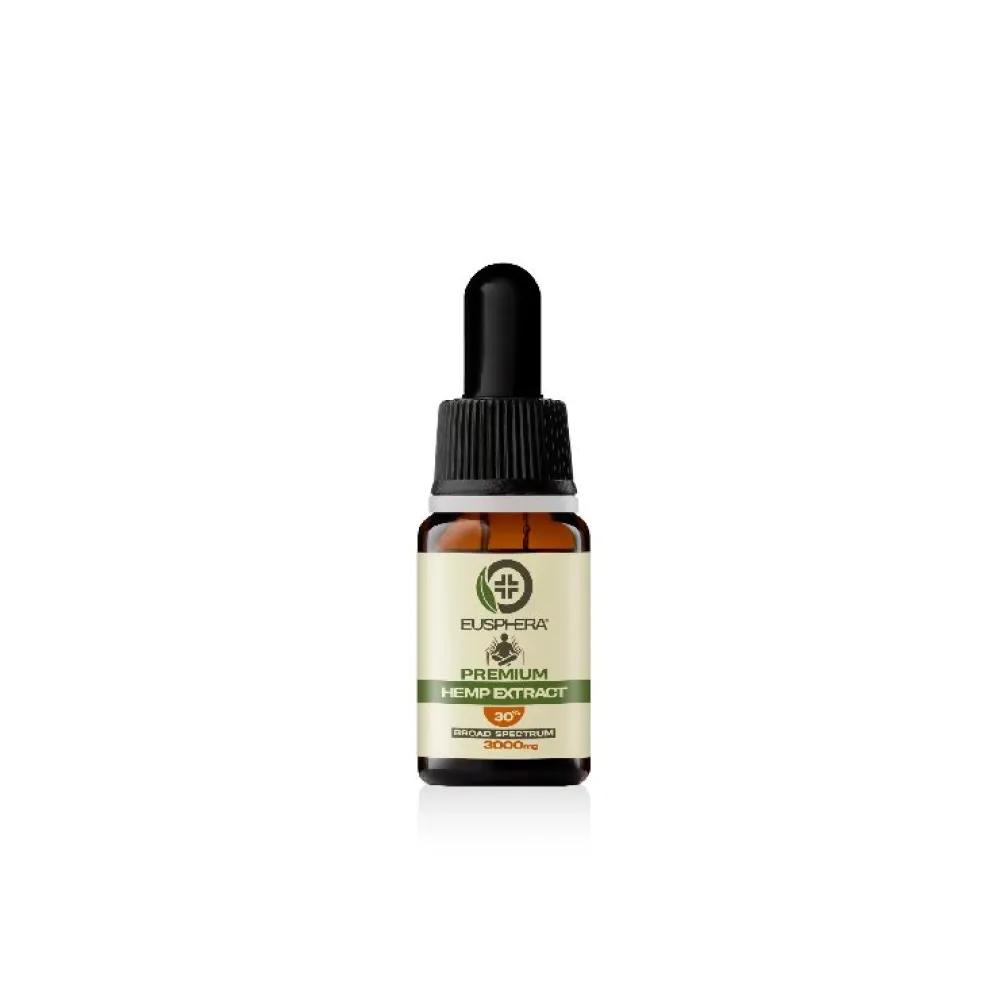 CBD-Öl 30% – THC-freies Vollspektrumöl für Ruhe & Schlaf | Hemp Extract - Eusphera| New