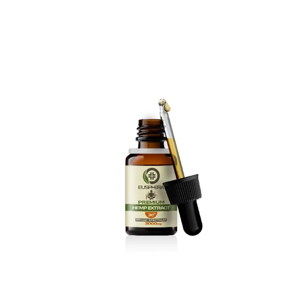 CBD-Öl 30% – THC-freies Vollspektrumöl für Ruhe & Schlaf | Hemp Extract - Eusphera| New