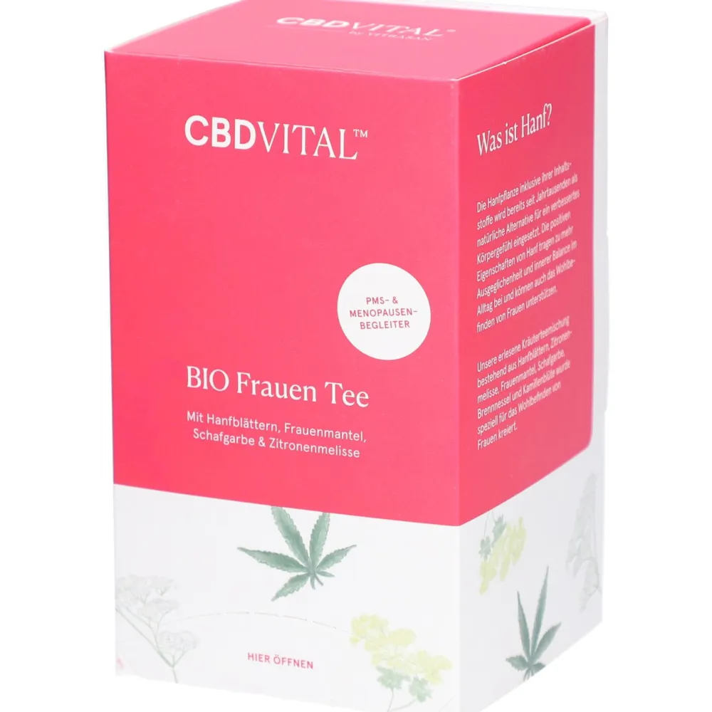 CBDVITAL Bio Frauen Tee| Hot
