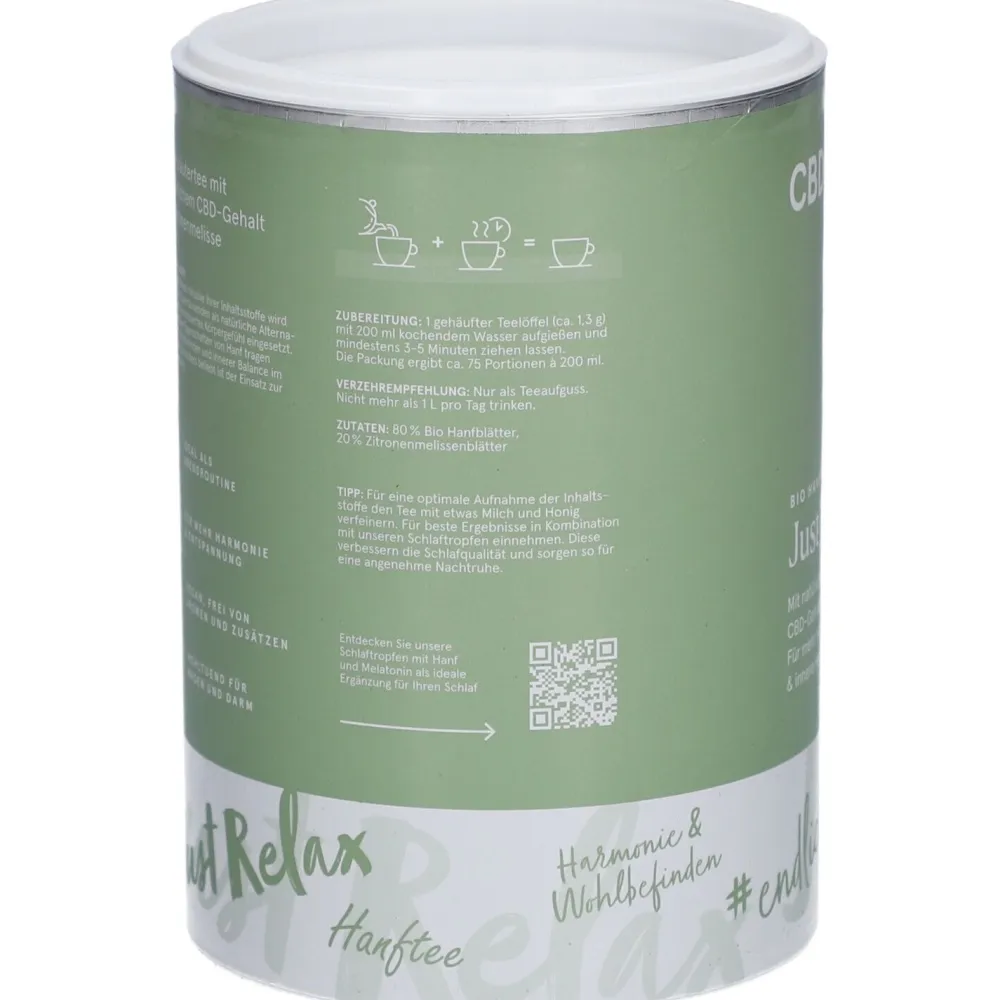 CBDVITAL Bio Hanftee Just Relax> Sale