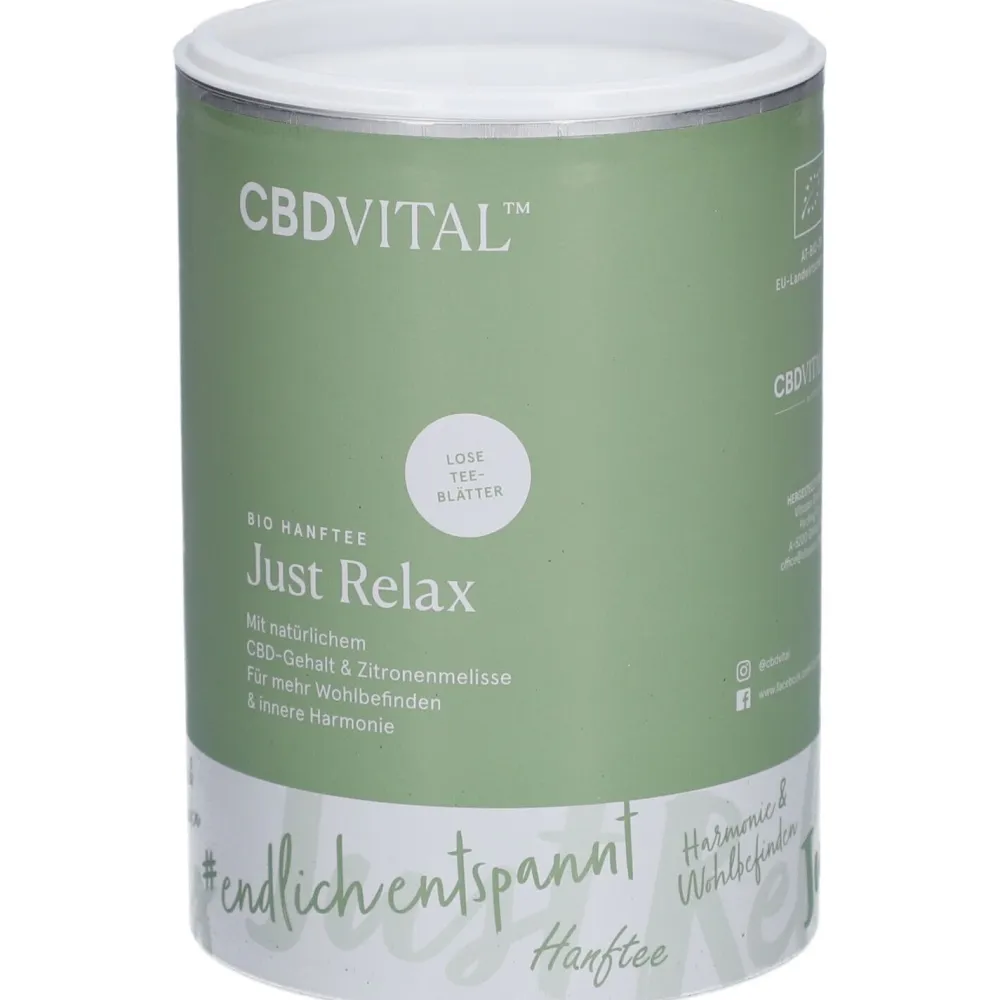 CBDVITAL Bio Hanftee Just Relax> Sale