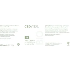 Bio Pure 18 CBD Kapseln|CBD Vital Clearance