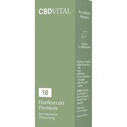 CBD VITAL Hanfextrakt PREMIUM 18%| Outlet