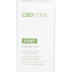 Hanf Gelenke aktiv – Weihrauch, MSM & Teufelskralle|CBD Vital Discount