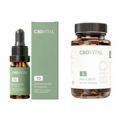 Naturextrakt Premium Öl 10 % + PURE CBD 9|CBD Vital Outlet