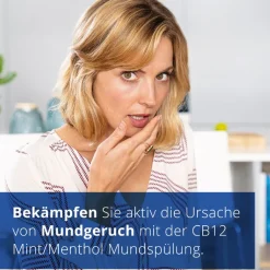 Mundspülung: Mundwasser mit Zinkacetat & Chlorhexidin gegen schlechten Atem & Mundgeruch|CB12 Online