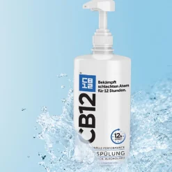 Mundspülung: Mundwasser mit Zinkacetat & Chlorhexidin gegen schlechten Atem & Mundgeruch|CB12 Online