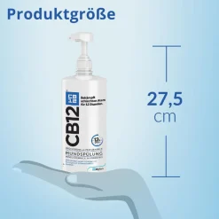 Mundspülung: Mundwasser mit Zinkacetat & Chlorhexidin gegen schlechten Atem & Mundgeruch|CB12 Online
