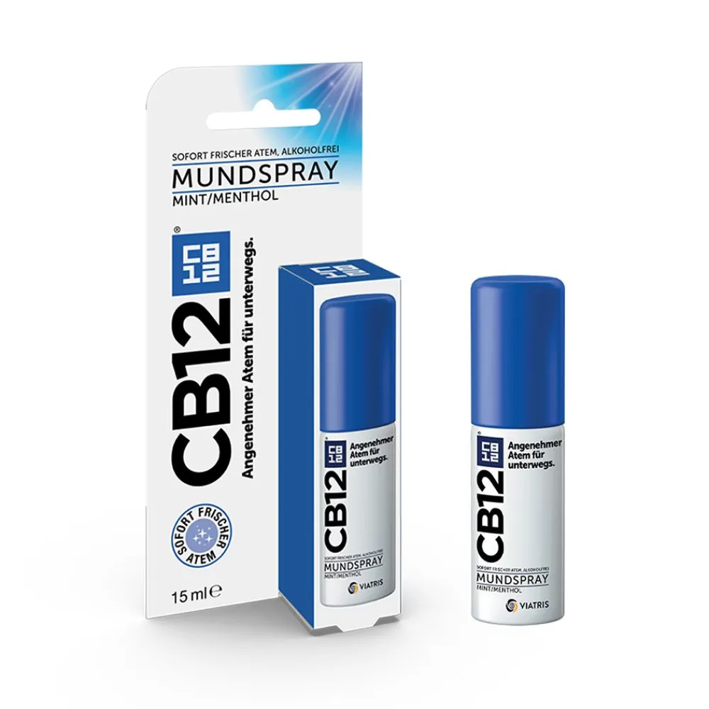 Spray: Mundspray für angenehmen Atem unterwegs|CB12 New